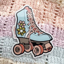  Wildflower + Co Roller Skate Sticker - Daisy skate -