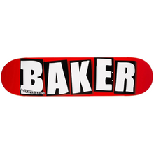  Baker Skateboard Deck - Black or Red -
