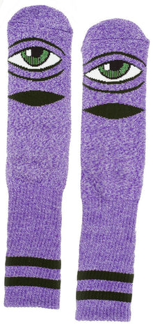  Toy Machine Socks - Purple Heather