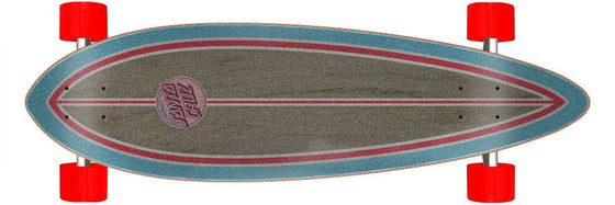 Santa Cruz Decoder Wave Pintail Cruiser Skateboard
