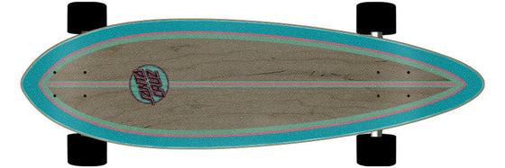 Santa Cruz Cabana Dot Pintail Cruiser Santa Cruz Skateboard