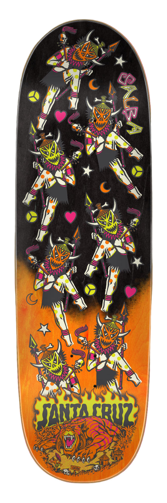 Santa Cruz Salba Firedance Pro Shaped Deck