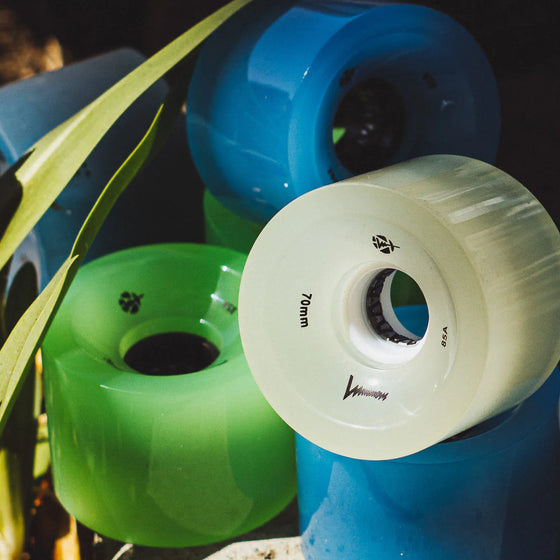 Luminous LED light up Longboard Wheels  - 4 Pack -