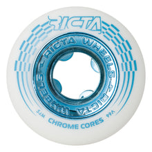  Ricta Chrome Core White Teal Wheels 99a