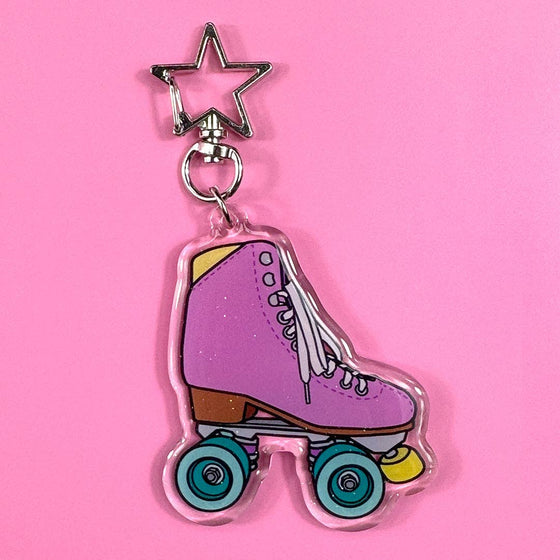 Roller Skate Keychain