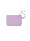 Keychain Pouch - Blooming Flowers - Purple