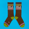 Not A Hugger Gym Crew Socks