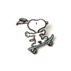 Snoopy Skateboard Beach Pin