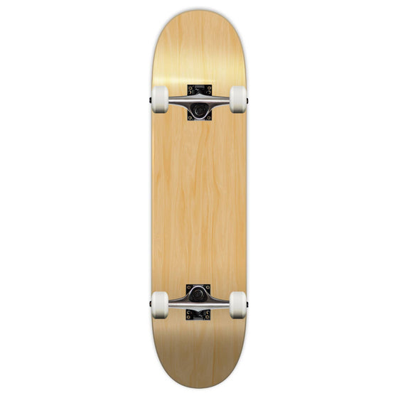 Blank 7.75" Complete Skateboard - Natural