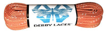  Derby Waxed Laces - Carrot Orange -