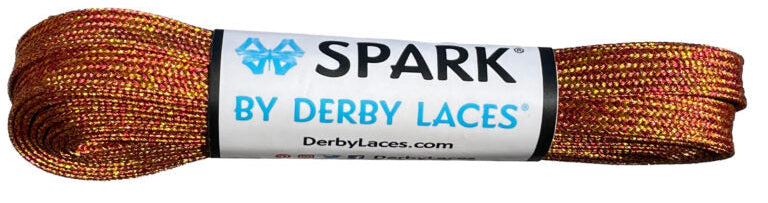 Derby laces sunburst spark laces