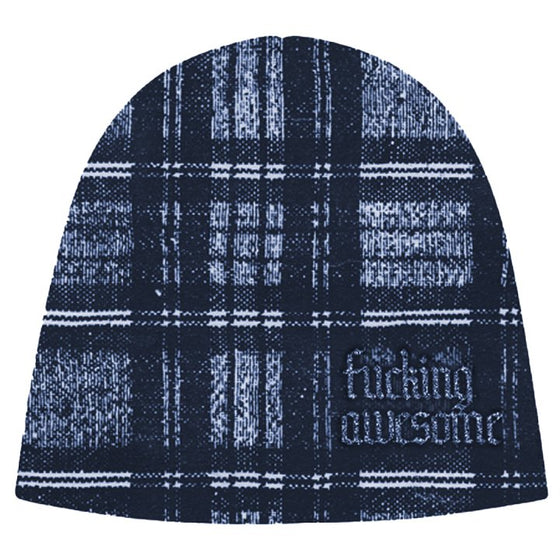 FA Digital Plaid Skully Beanie