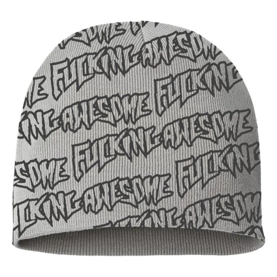 FA Stamp Repeat Skully Beanie