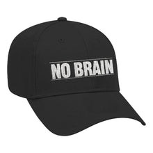  FA No Brain 6 Panel Snapback