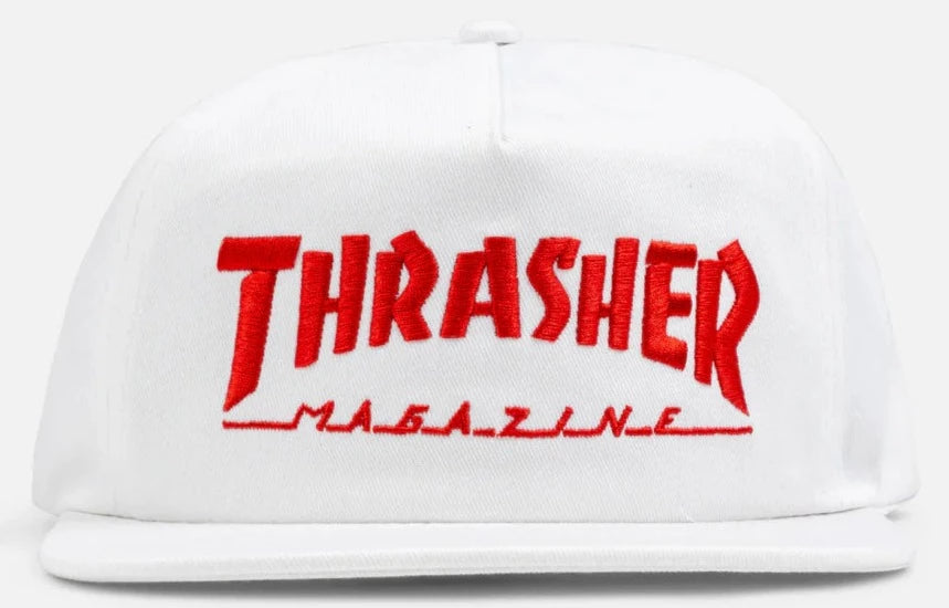 Thrasher Hat - White -