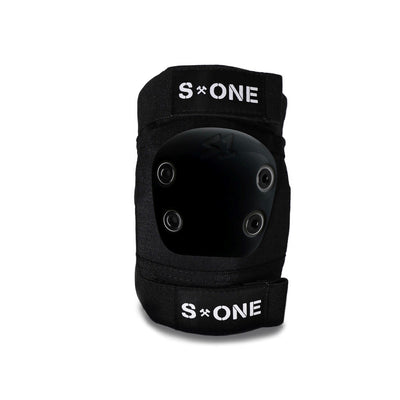 S1 PRO ELBOW PADS - BLACK CAPS