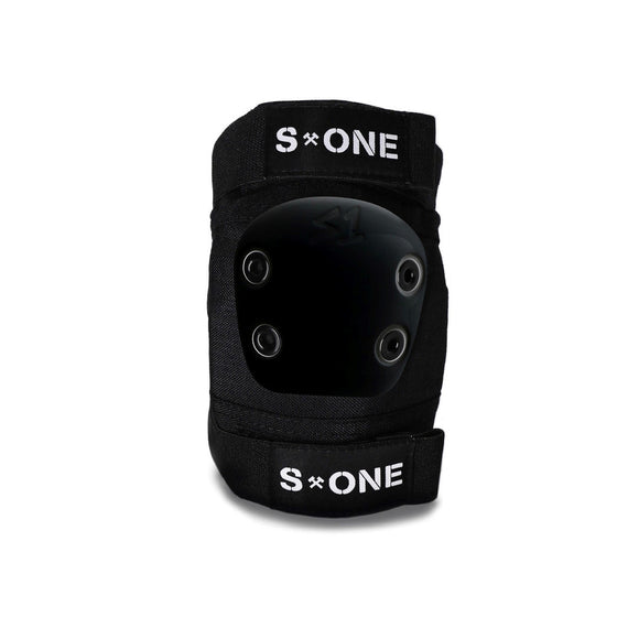 S1 PRO ELBOW PADS - BLACK CAPS