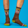 Not A Hugger Gym Crew Socks