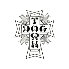  Dogtown Sticker - 70s Cross - -