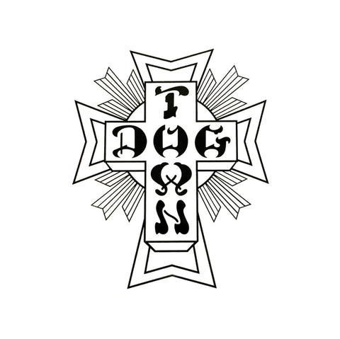 Dogtown Sticker - 70s Cross - -