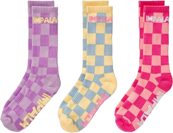 Impala Socks- Checker