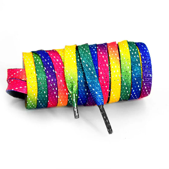 Crazy Laces  - Rainbow Glitter