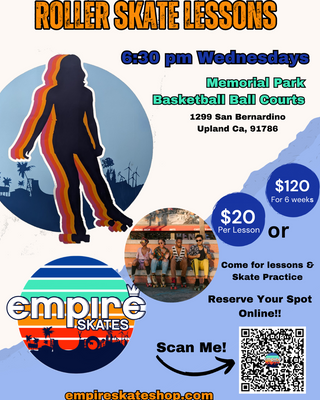 Skating Lessons - Upland Memorial Park