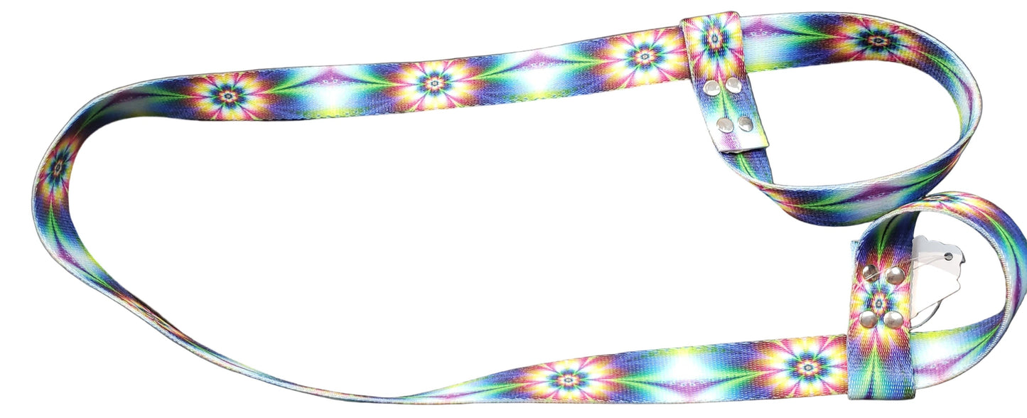 Tie dye skate leash