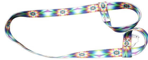 Tie dye skate leash