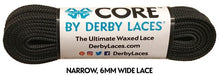  Black CORE Derby Laces