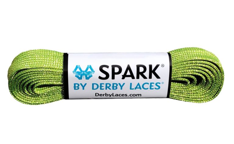 Lime Green Spark Laces
