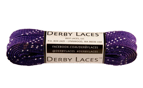 Derby Waxed Laces (Purple)