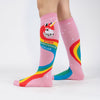 Sock It To Me Rainbow Mane Knee High Socks