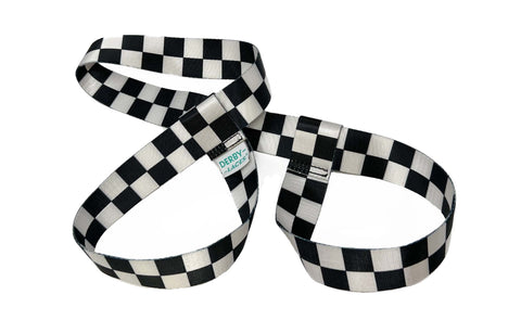 Derby Laces Skate Leash  - Checkered -