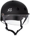 S1 Lifer Visor Helmet - Gen 2 - Black Matte -