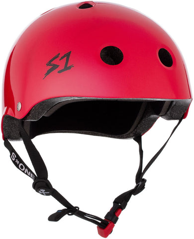 S1 Mini Lifer Helmet - Red Gloss -