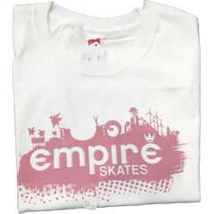 Empire Black or White T-shirts - Pink Logo -