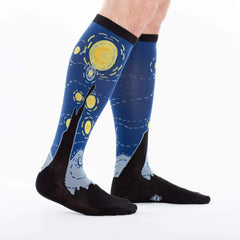 Sock It To Me Starry Night Knee Sock