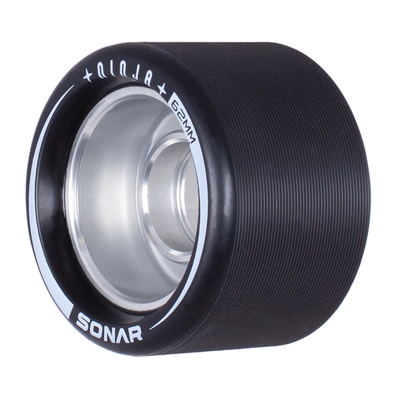 Sonar Ninja Speed 62mm x 43mm Wheels (4-Pack)