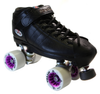 Riedell R3 Derby Skate with Villian Hybrid Wheels
