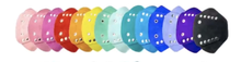  Roller Stuff Suede Roller Skate Toe Caps  - Assorted Colors -