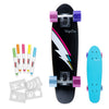 Wipeout™ Dry Erase Skateboard Complete - Rainbow -