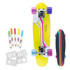Wipeout™ Dry Erase Skateboard Complete - Rainbow -