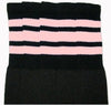Skater Socks - Black and Pink -