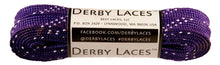  Derby Waxed Laces in Purple