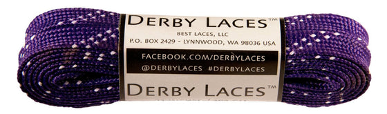 Derby Waxed Laces in Purple