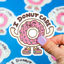  Turtle's Soup - I Donut Care Vinyl Sticker