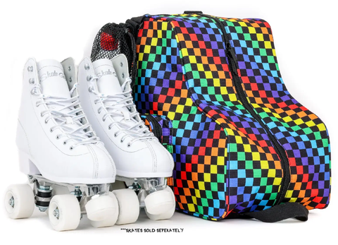 Fydelity Skate Bag - Rainbow Checker -