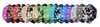 Roller Stuff Glitter Suede Roller Skate Toe Caps - Assorted Colors -