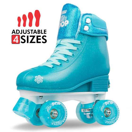 Crazy Glitter Pop Skates